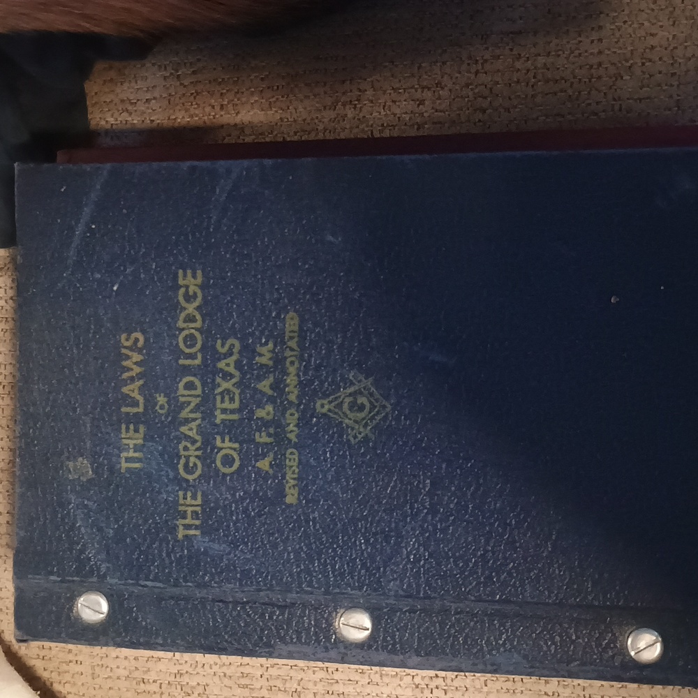 The Laws of the Grand Lodge of Texas Book